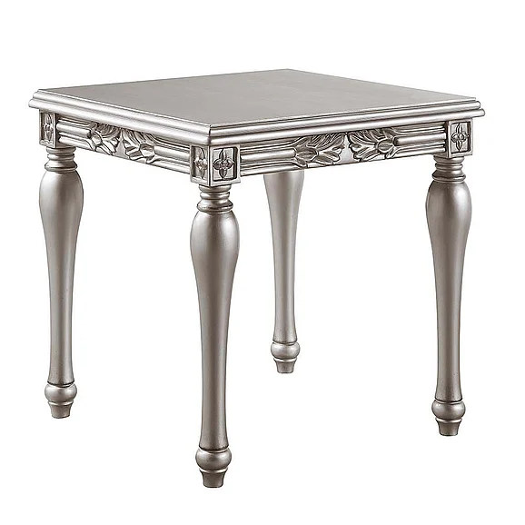 ACME Pelumi End Table in Platinum LV01116