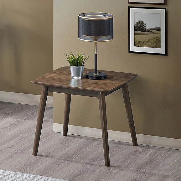 ACME Lamonte End Table in Walnut LV04036