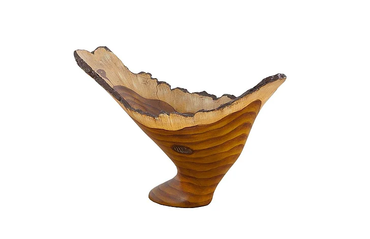 Phillips Collection Burled Vase in Faux Bois M011015