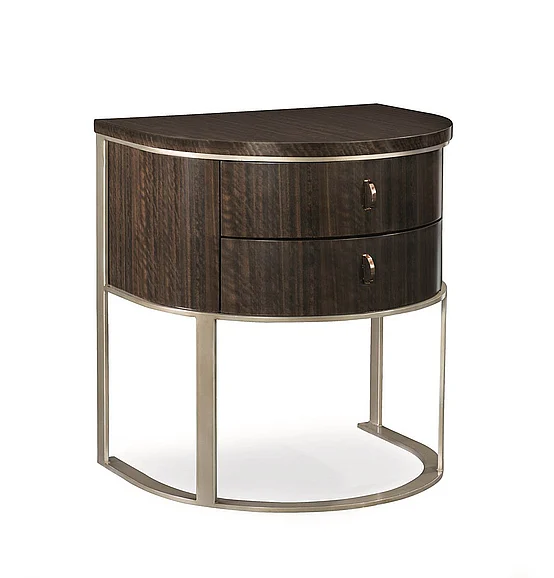 Caracole Modern Streamline Moderne Nightstand M023-417-063
