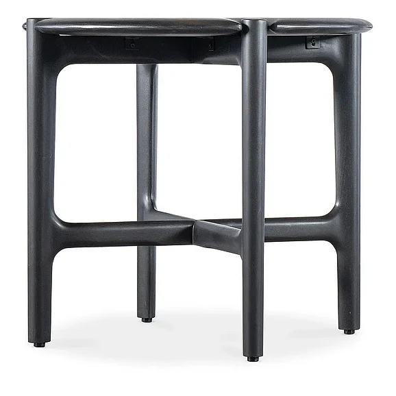 Hooker Furniture Harlow Round Side Table in Black M03-80116-99 CLOSEOUT
