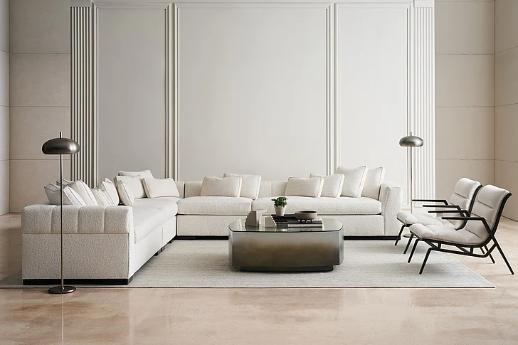 Caracole Modern Metro Edge 4pc Sectional Set
