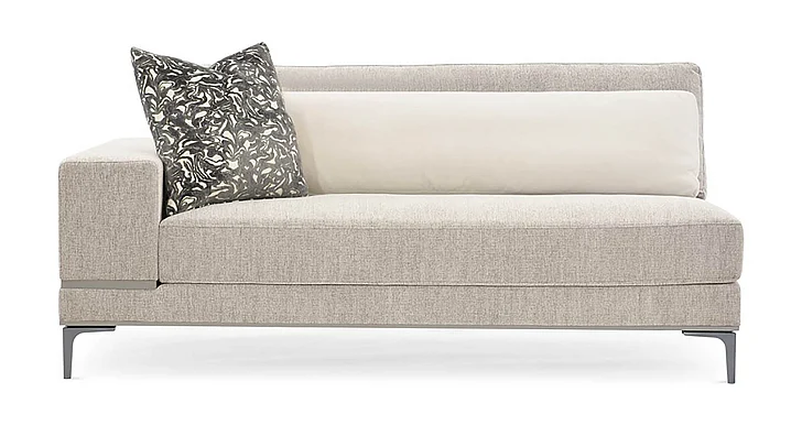 Caracole Modern Expressions Repetition Left Arm Facing Loveseat M120-420-LL1-A CLOSEOUT