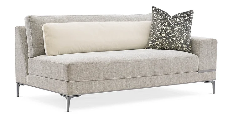 Caracole Modern Expressions Repetition Right Arm Facing Loveseat M120-420-RL1-A CLOSEOUT