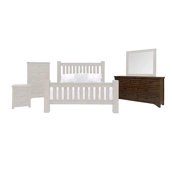 Split Nickel Montana Dresser Merle | M1M1