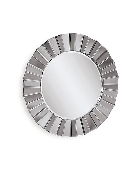 Bassett Mirror Company Thoroughly Modern Parker Wall Mirror in Bevel Mirror M3200B