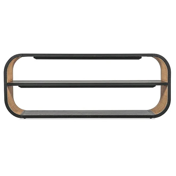 Hooker Furniture Cain Console Table in Black CLOSEOUT