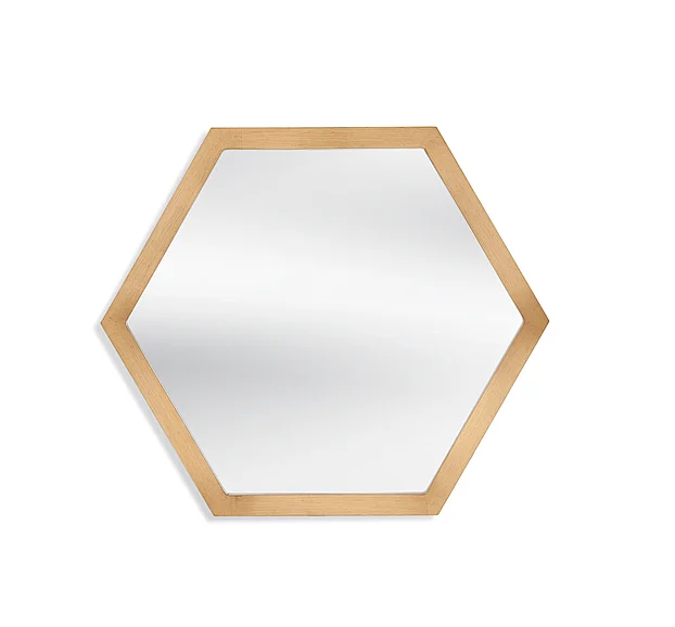Bassett Mirror Dunn Wall Mirror in Gold Leaf M4254
