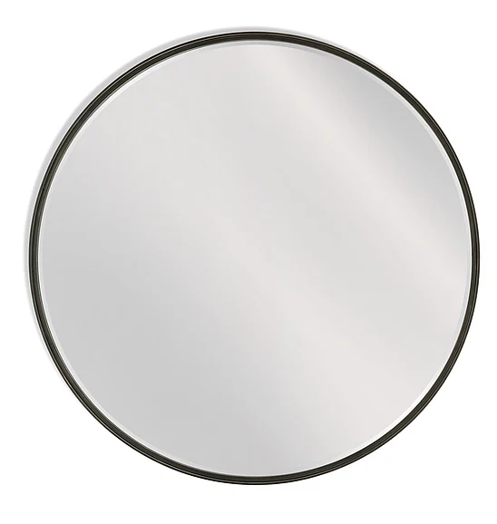 Bassett Mirror Bedford Wall Mirror in Bronze M4345