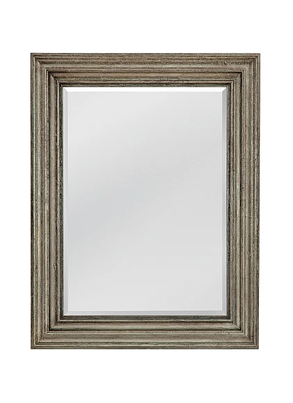 Bassett Mirror Fontana Wall Mirror in Plated Silver M4591BEC