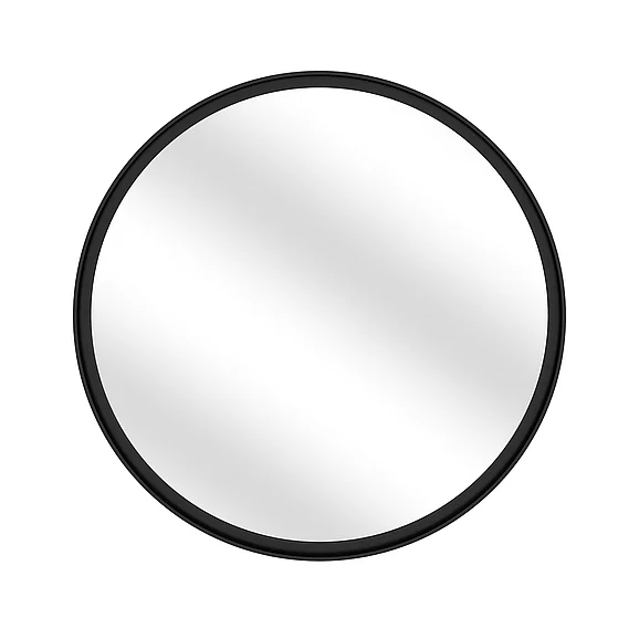 Bassett Mirror Jackie Wall Mirror in Black M4670EC