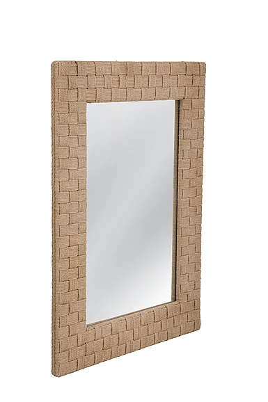 Bassett Mirror Company Darlington Wall Mirror in Brown M5102
