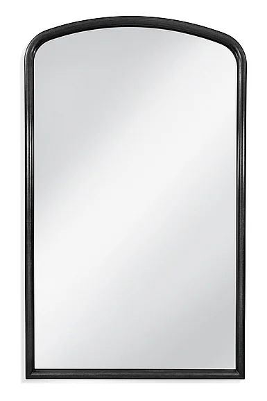 Bassett Mirror Company Brookings Floor Mirror - Black M5249