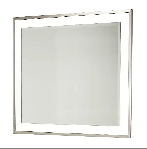 AICO Marquee Wall Mirror in Cloud White KI-MRQE260-108