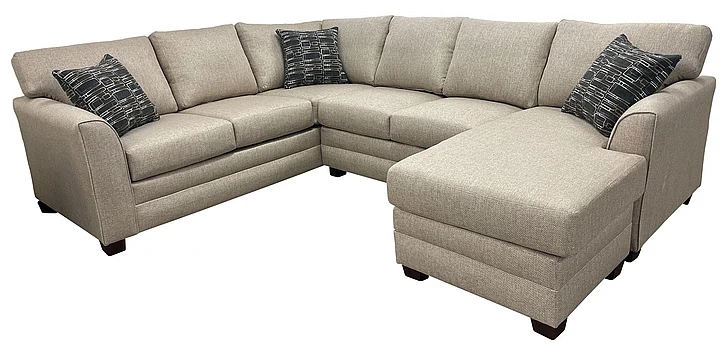 Luke Home Madison 2pc Sectional Living Room Set