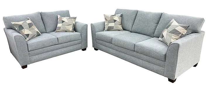 Luke Home Madison 2pc Sofa Living Room Set