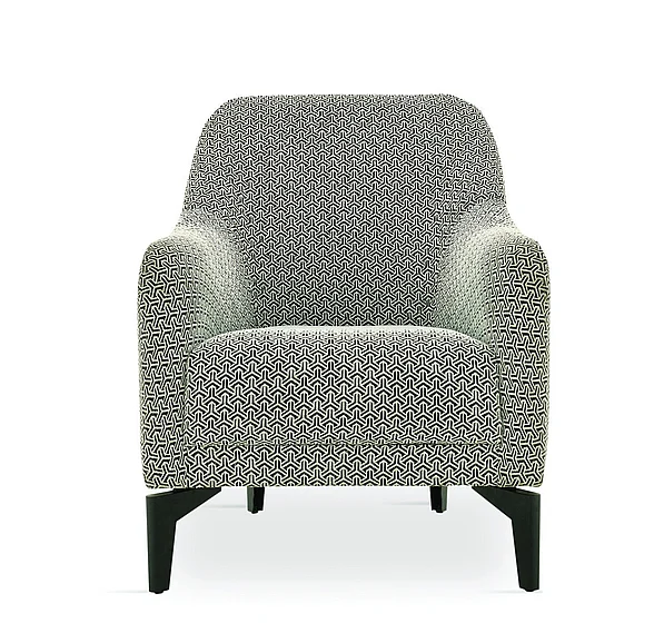 Enza Home Maison Armchair - 2037 - K1 - 20501 Black White - AR:217 (1431635)
