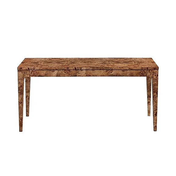 LH Home Mappa Regular Dining Table in Dark Burl MAPP009-DBR