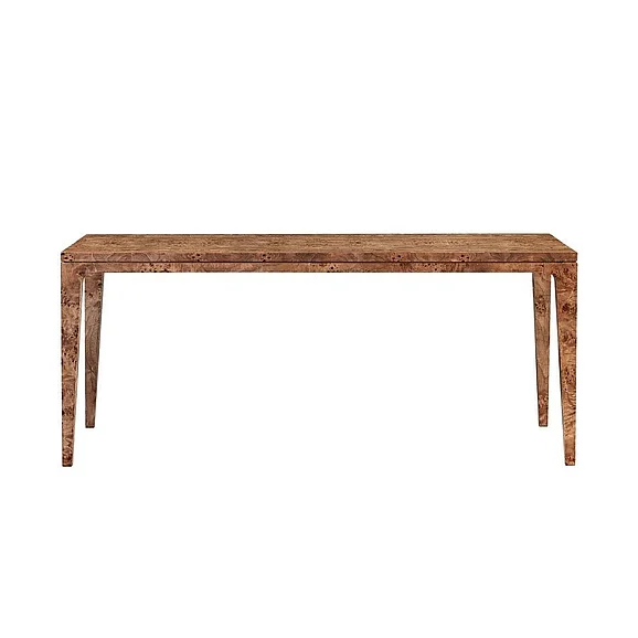 LH Home Mappa Large Dining Table in Dark Burl MAPP011-DBR