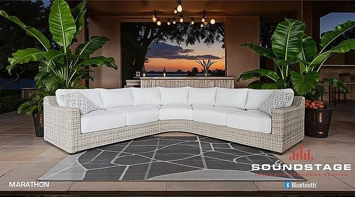 Sound Stage Marathon 3pc Sectional Living Room Set