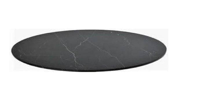 SohoConcept Marble Round (Black) Top 36"