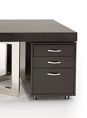 Sharelle Maximo File Drawer In Gray Oak Lacquer