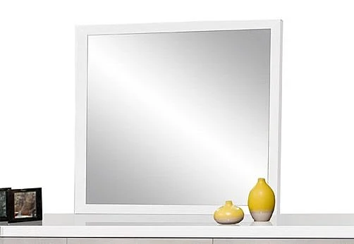 Sharelle Martelli White Lacquer Mirror