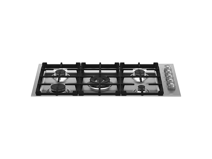 Bertazzoni 36 Drop-in Gas Cooktop 5 burners in Stainless Steel MAST365QXE