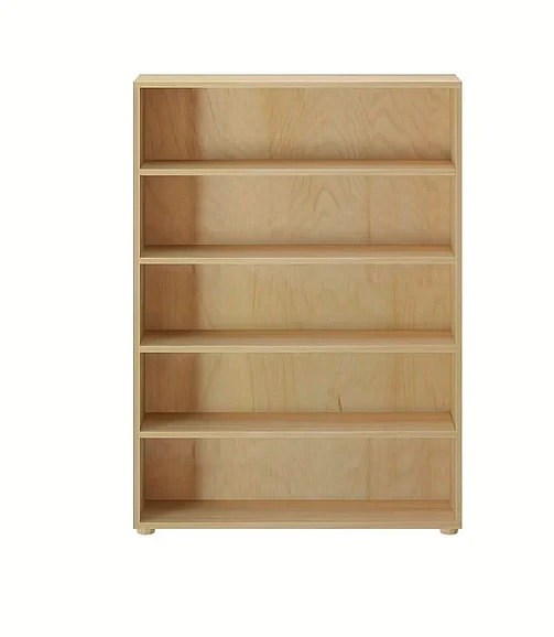 Maxtrix Wide 5 Shelf Bookcase in Natural 4650-001
