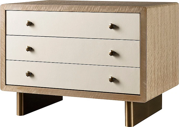 Baker McGuire Waterfall Nightstand in Mica MCA1010