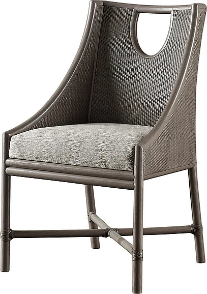 Baker McGuire Open Oval Arm Chair MCA1045