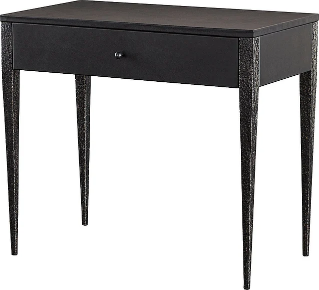 Baker McGuire Molten Bedside Table in Caviar Bronze MCA1508