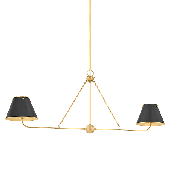 Hudson Valley Lighting Burghley Linear MDS2001-AGB/DB