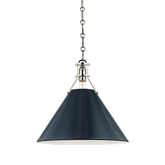 Hudson Valley Lighting Painted No.2 Pendant MDS352-PN/DBL