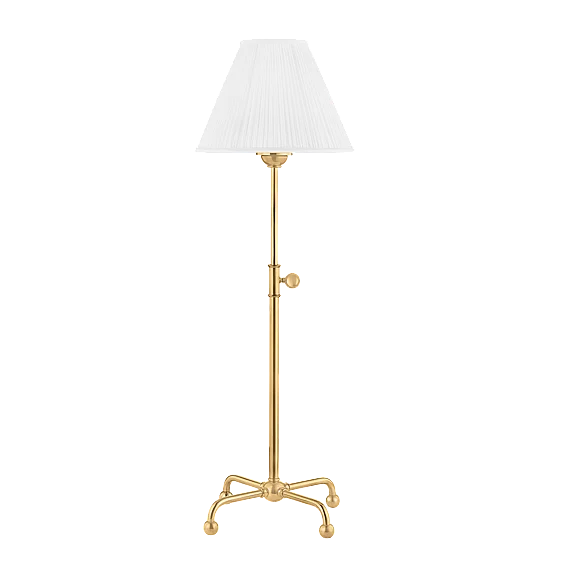 Hudson Valley Lighting Classic No.1 Table Lamp MDSL107-AGB