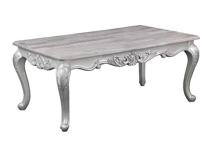 Galaxy Home Melrose Coffee Table in Silver 601955552158