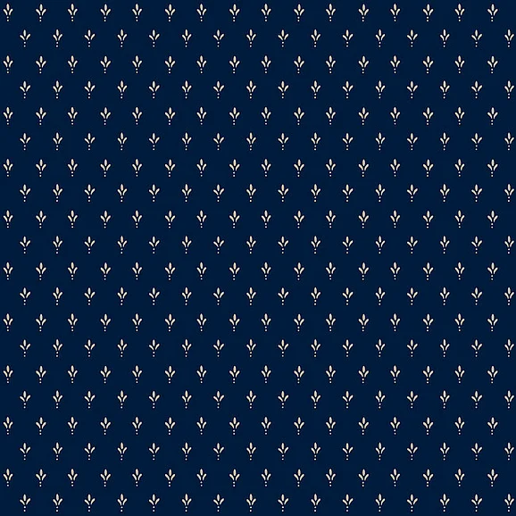 York F14-Magnolia Home 4 Charm Navy Wallpaper MF4776 (Double Roll)