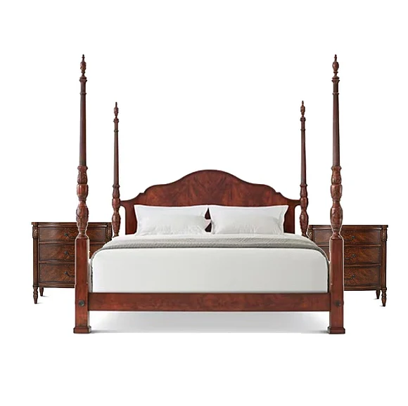 Theodore Alexander Essential The Middleton 2pc Poster Bedroom Set in Southampton 75