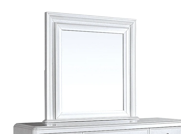 Avalon Furniture B00764 Mirror in White Pearl B00764 M