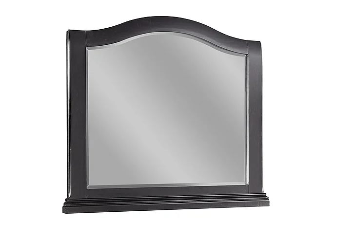 Aspenhome Oxford Arched Mirror in Black I07-463-BLK