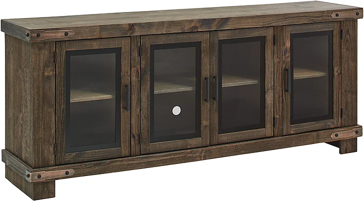 Aspenhome Sawyer 79" Console with 4 Doors in Brindle WDO1250-BDL