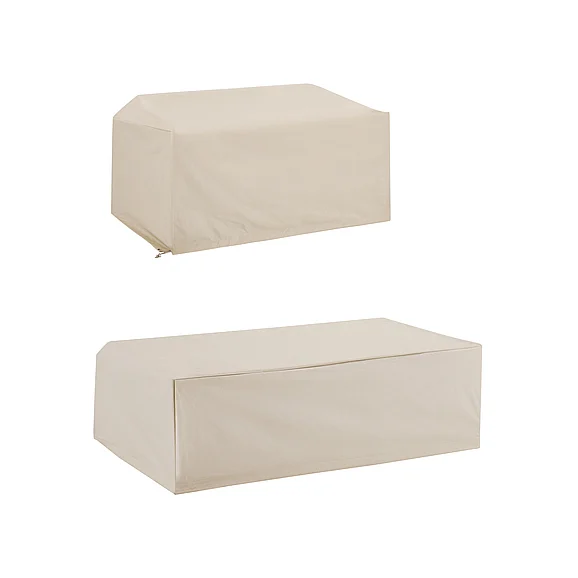 Crosley Outdoor 2Pc Furniture Cover Set in Tan MO75001-TA