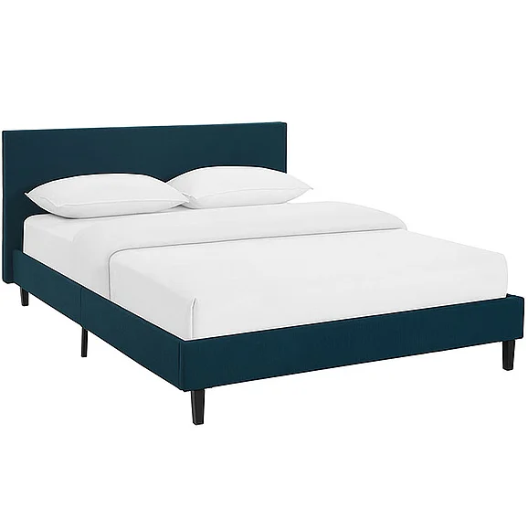 Modway Anya Queen Bed in Azure MOD-5420-AZU