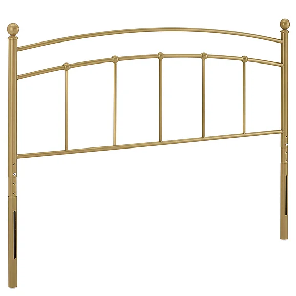 Modway Abigail Metal King Headboard in Gold MOD-6159-GLD