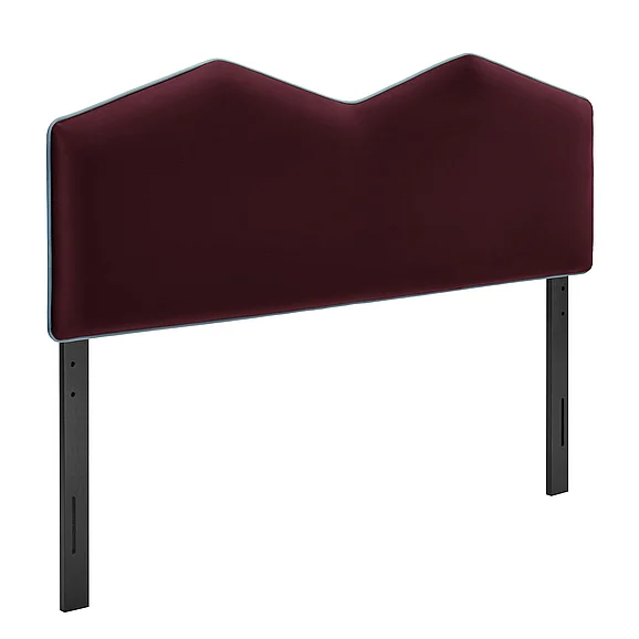 Modway Cosette Performance Velvet King Size Headboard in Mulberry MOD-7300-MUL