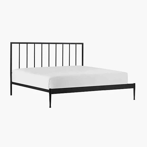 Intercon Furniture Metal Beds Modern Queen Bed in Matte