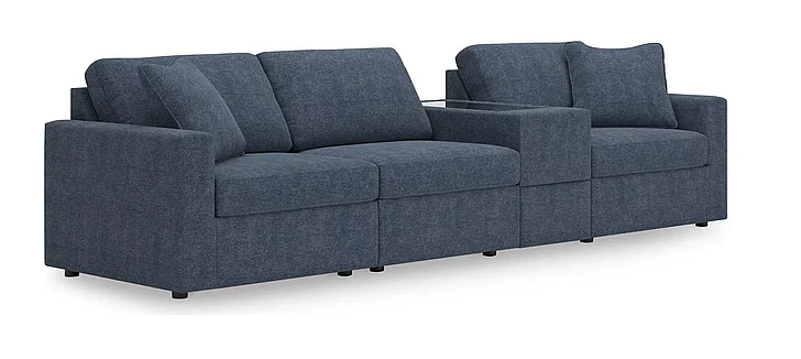 Ashley Furniture Modmax 4pc Modular Sectional Set in Ink