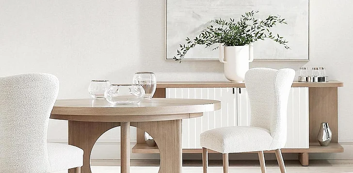 Bernhardt Modulum 5pc Dining Room Set in Sahara