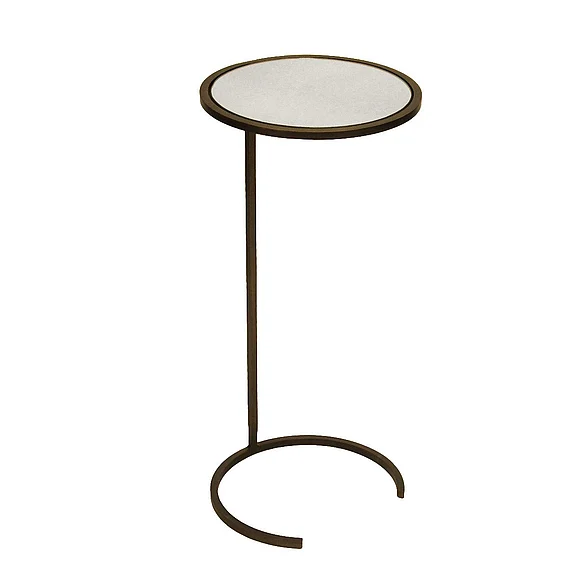 Worlds Away Monaco Small Round Cigar Table Bronze MONACO BRZ
