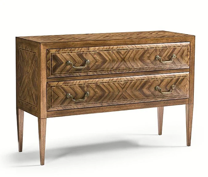 Jonathan Charles JC Traditional Montclair Accent Chest in Medium Argentinian Walnut 496206-MAR